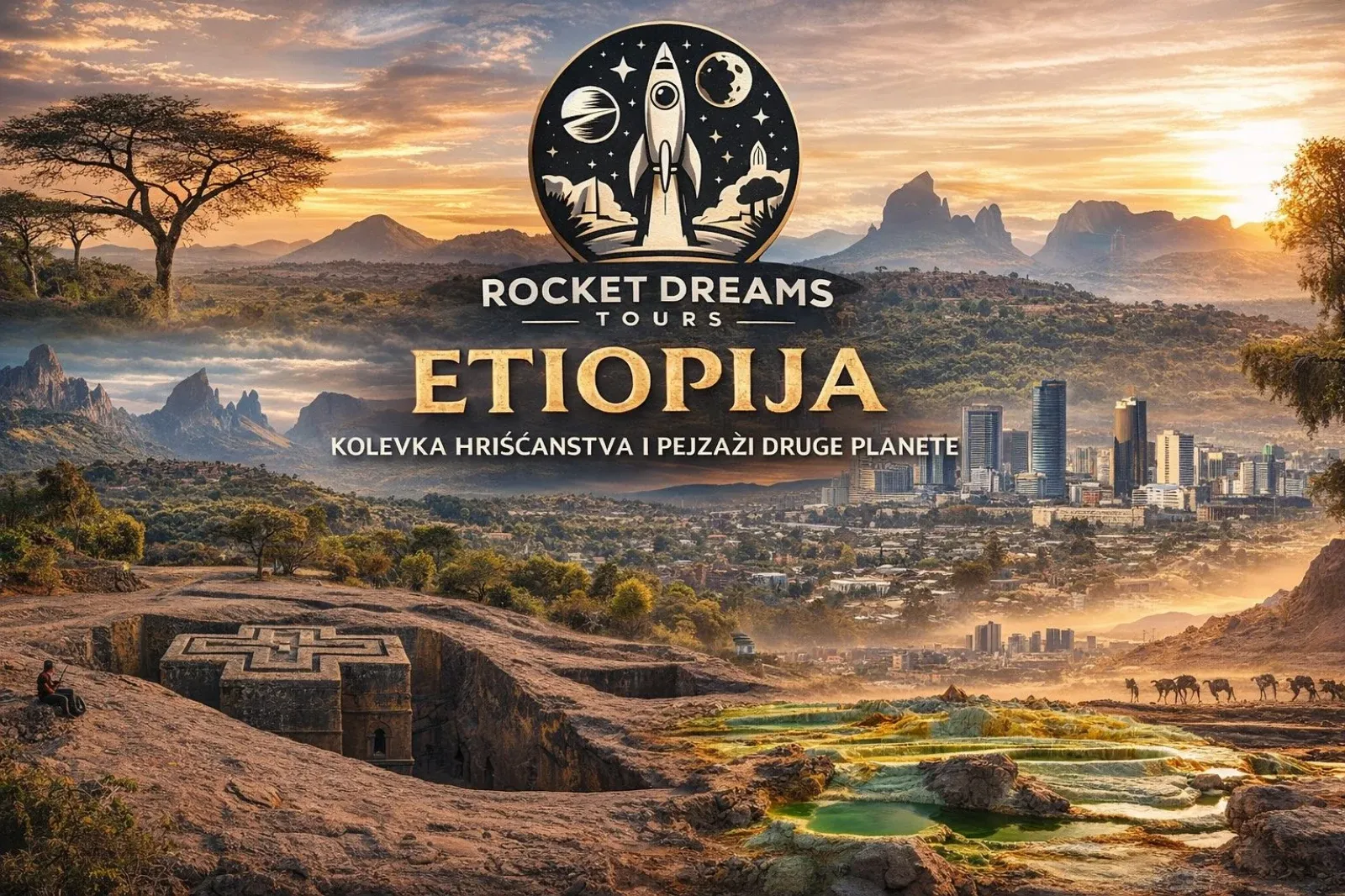 ETIOPIJA – Kolijevka hrišćanstva i pejzaži druge planete