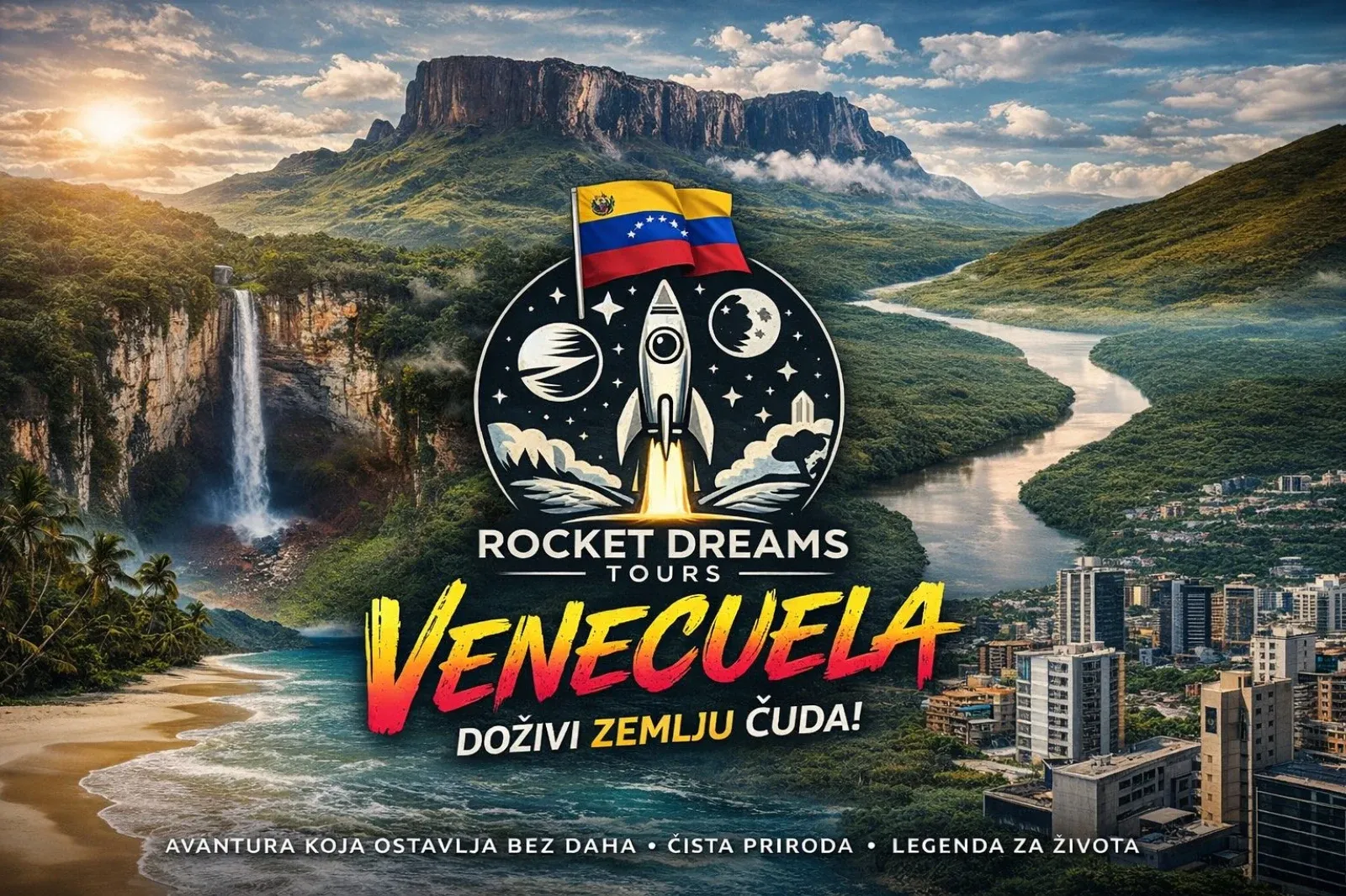 VENECUELA – Karipski ritam, divlja priroda i Angel Falls