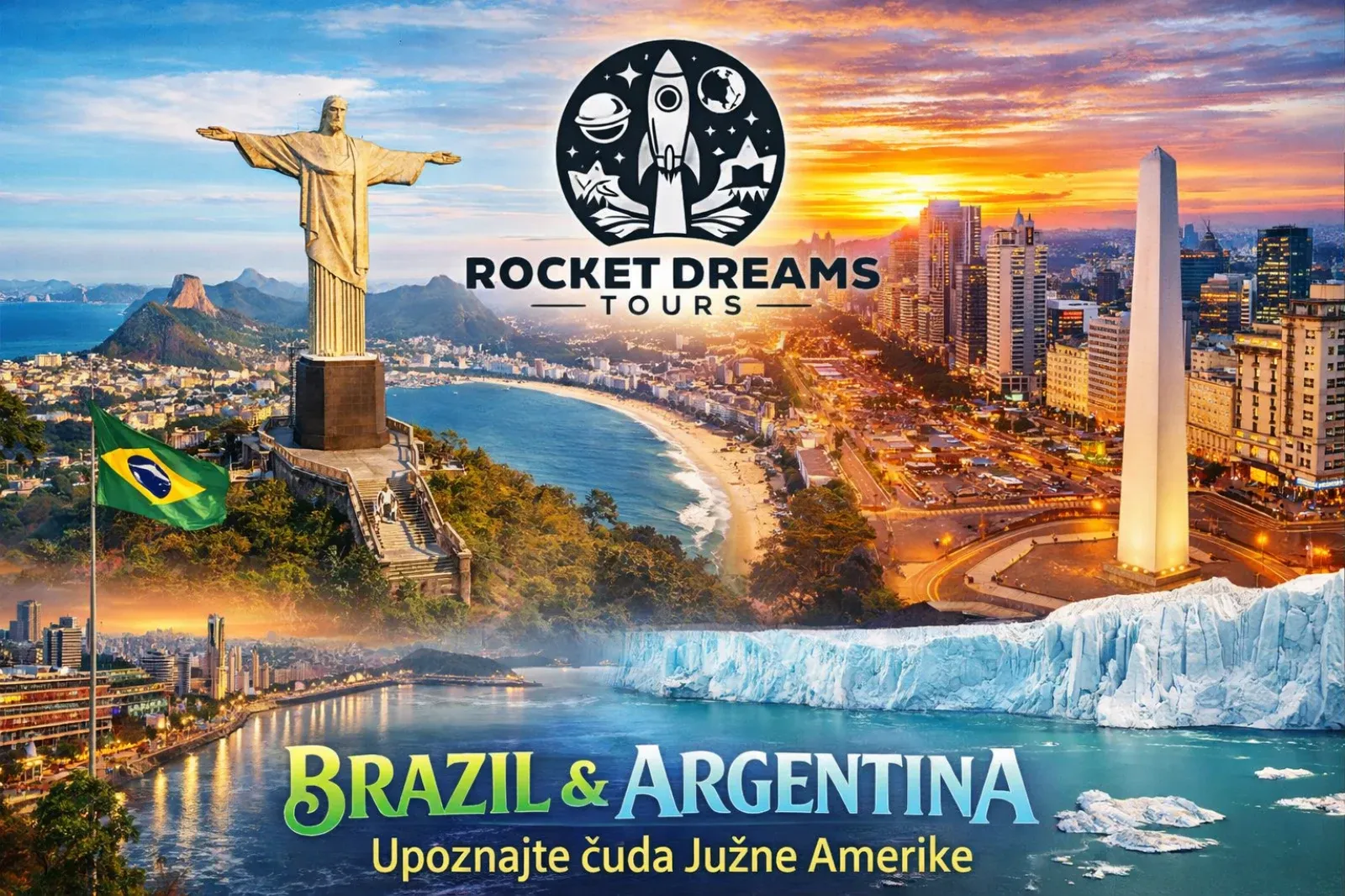 BRAZIL i ARGENTINA sa Patagonijom