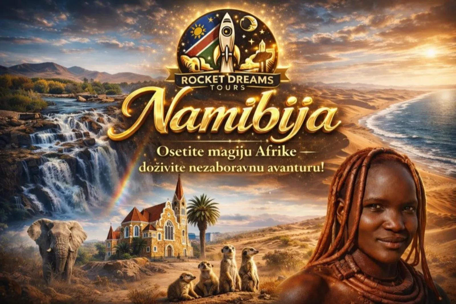 NAMIBIJA - Zemlja suprotnosti, tišine i čuda prirode