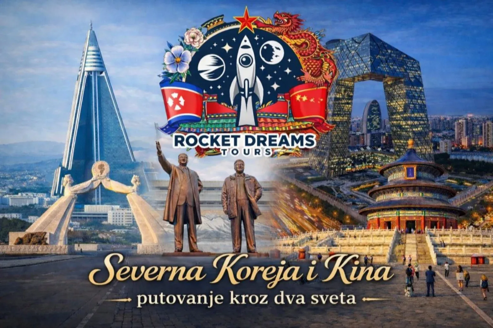 SJEVERNA KOREJA i KINA - putovanje kroz dva svijeta