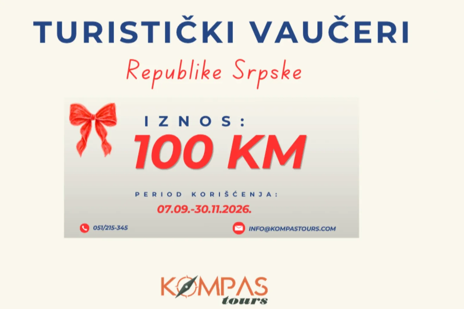Turistički vaučeri RS 2026